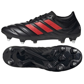Buty piłkarskie adidas Copa 19.1 Sg M G26642 czarne wielokolorowe