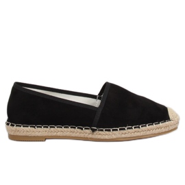 Espadryle damskie czarne LX178 Black