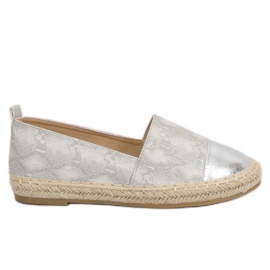 Espadryle damskie szare A643-ESP-1 Grey