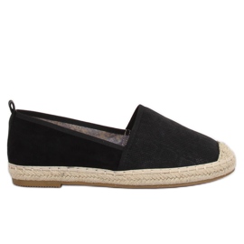 Espadryle damskie czarne A629-ESP-1 Black