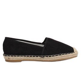 Espadryle damskie czarne N-2978 Black