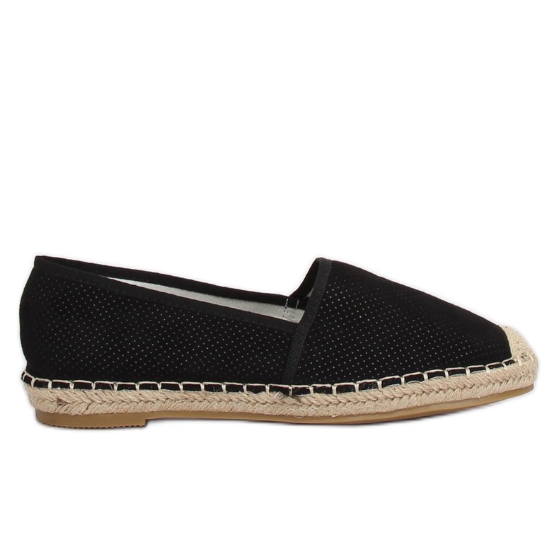 Espadryle damskie czarne N-2978 Black