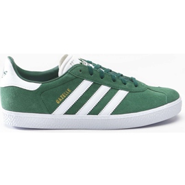Adidas Gazelle J 697 Collegiate Green Footwear White Footwear White zielone