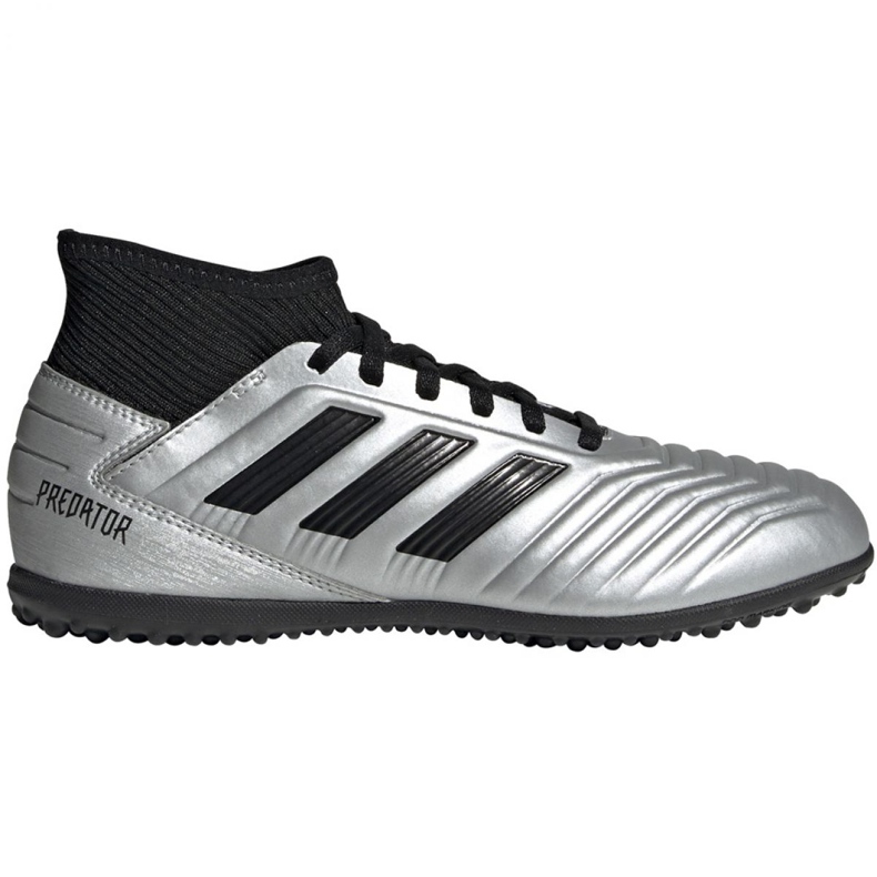 Buty piłkarskie adidas Predator 19.3 Tf Jr G25802 wielokolorowe srebrny