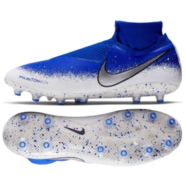 Buty piłkarskie Nike Phantom Vsn Elite Df Ag Pro M AO3261-410 niebieskie wielokolorowe