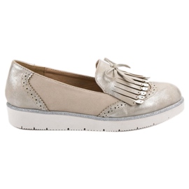 Balada Mokasyny Z Frędzlami brązowe