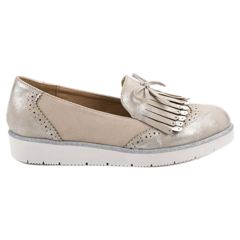 Balada Mokasyny Z Frędzlami brązowe