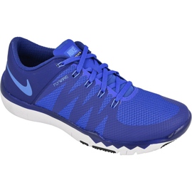 Buty treningowe Nike Free Trainer 5.0 V6 M 719922-444 niebieskie