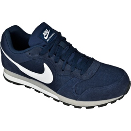 Buty Nike Sportswear Md Runner 2 M 749794-410 białe granatowe