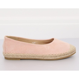 Espadryle baleriny różowe N-2980 Pink II-GAT