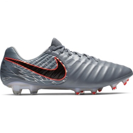 Buty piłkarskie Nike Tiempo Legend 7 Elite Fg M AH7238-408 szare szare