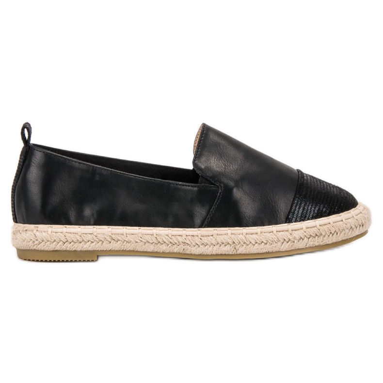 Bestelle Modne Espadryle czarne