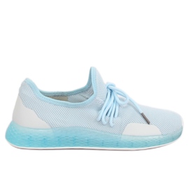 Buty sportowe niebieskie B-6851 Blue