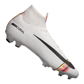 Buty piłkarskie Nike Superfly 6 Elite Fg M AJ3547-009 białe białe
