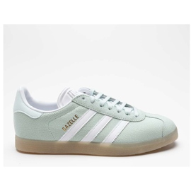 Adidas Gazelle W 064 Ice Mint Footwear White Ecru Tint białe zielone