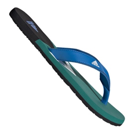 Japonki adidas Eezay Flip Flop M F35025 niebieskie wielokolorowe zielone