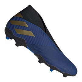 Buty piłkarskie adidas Nemeziz 19.3 Ll Fg M EF0373 granatowe niebieskie