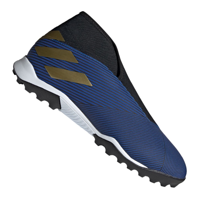 Buty piłkarskie adidas Nemeziz 19.3 Ll Tf M EF0387 niebieskie granatowe