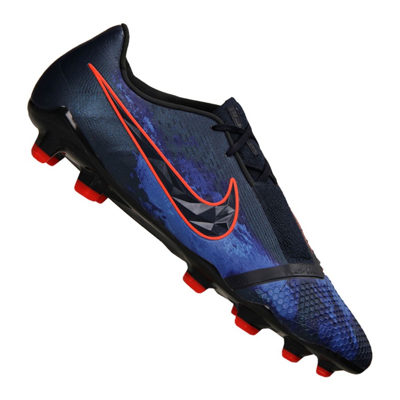 Buty piłkarskie Nike Phantom Vnm Elite Fg M AO7540-440 czarne wielokolorowe