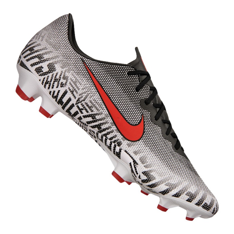 Buty piłkarskie Nike Vapor 12 Pro Njr Fg M AO3123-170 szare białe