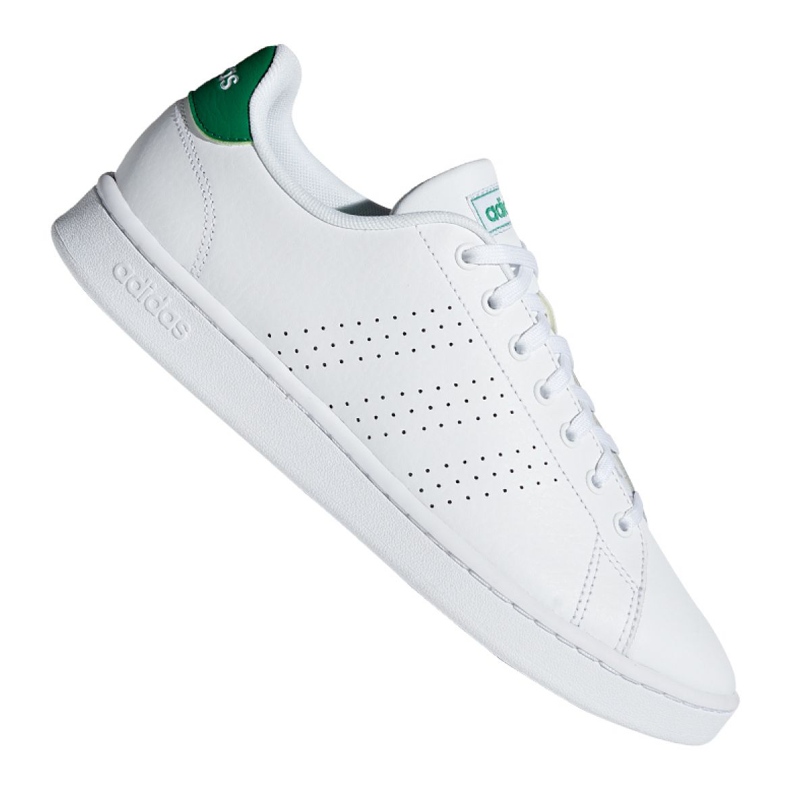 Buty adidas Advantage M F36424 białe zielone