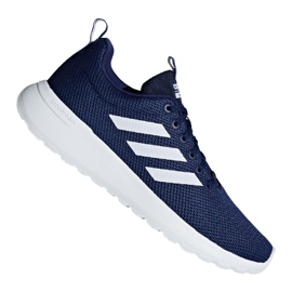 Buty biegowe adidas Lite Racer Cln M B96566 białe granatowe