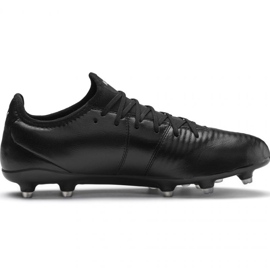 Buty piłkarskie Puma King Pro Fg M 105608 01 czarne czarne