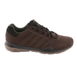 Buty trekkingowe adidas Anzit Dlx M18555 brązowe