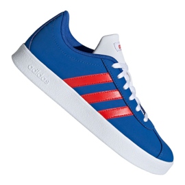 Buty adidas Vl Court 2.0 Jr EE6902 niebieskie