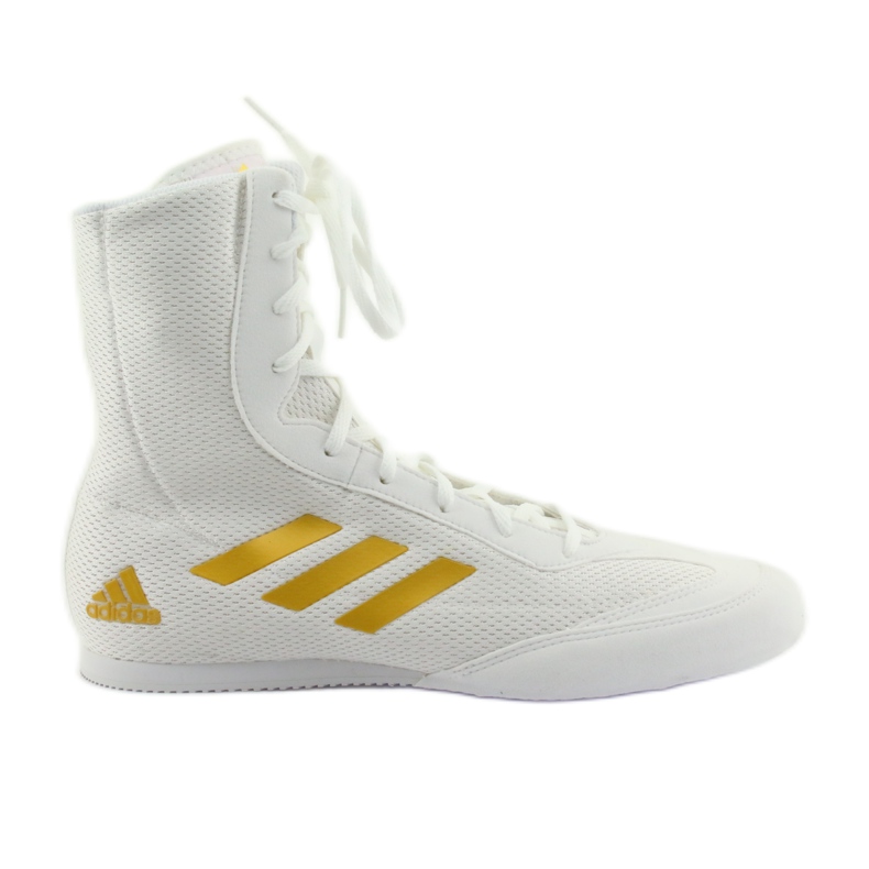 Buty bokserskie adidas Box Hog Plus białe