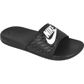 Klapki Nike Sportswear Benassi Just Do It W 343881-011 czarne
