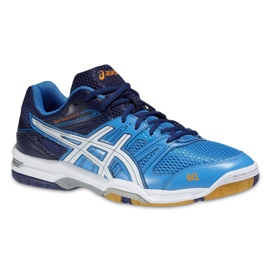 Buty do siatkówki asics Gel-Rocket 7 B405N-4101 niebieskie niebieskie
