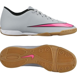 Buty halowe Nike Mercurial Vortex Ii Ic 651648-060 wielokolorowe szare