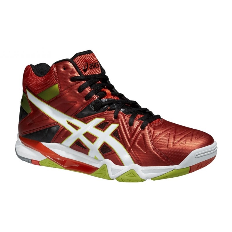 Buty do siatkówki Asics Gel-Cyber Sensei 6 Mt M B503Y-2101 wielokolorowe czerwone