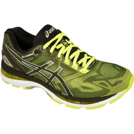Buty biegowe Asics Gel-Nimbus 19 M T700N-9007 czarne żółte
