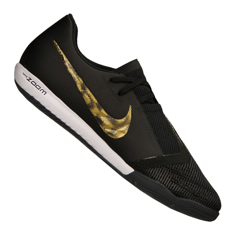 Buty halowe Nike Zoom Phantom Vnm Pro Ic M BQ7496-077 czarne wielokolorowe