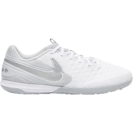 Buty halowe Nike Tiempo React Legend 8 Pro Ic M AT6134-100 białe białe