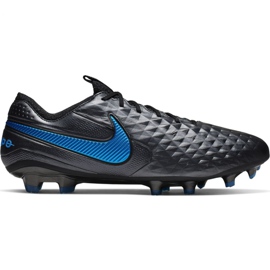 Buty piłkarskie Nike Tiempo Legend 8 Elite Fg M AT5293-004 czarne czarne