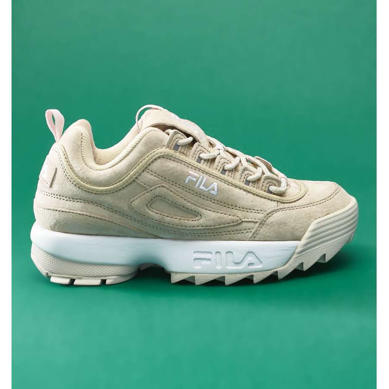 Fila Disruptor S Low Wmn Feather Gray brązowe