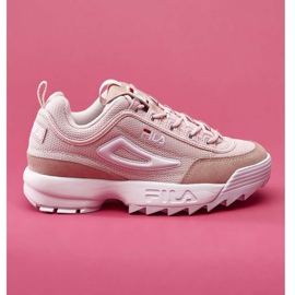 Fila Disruptor Mesh Low Wmn Chalk Pink brązowe