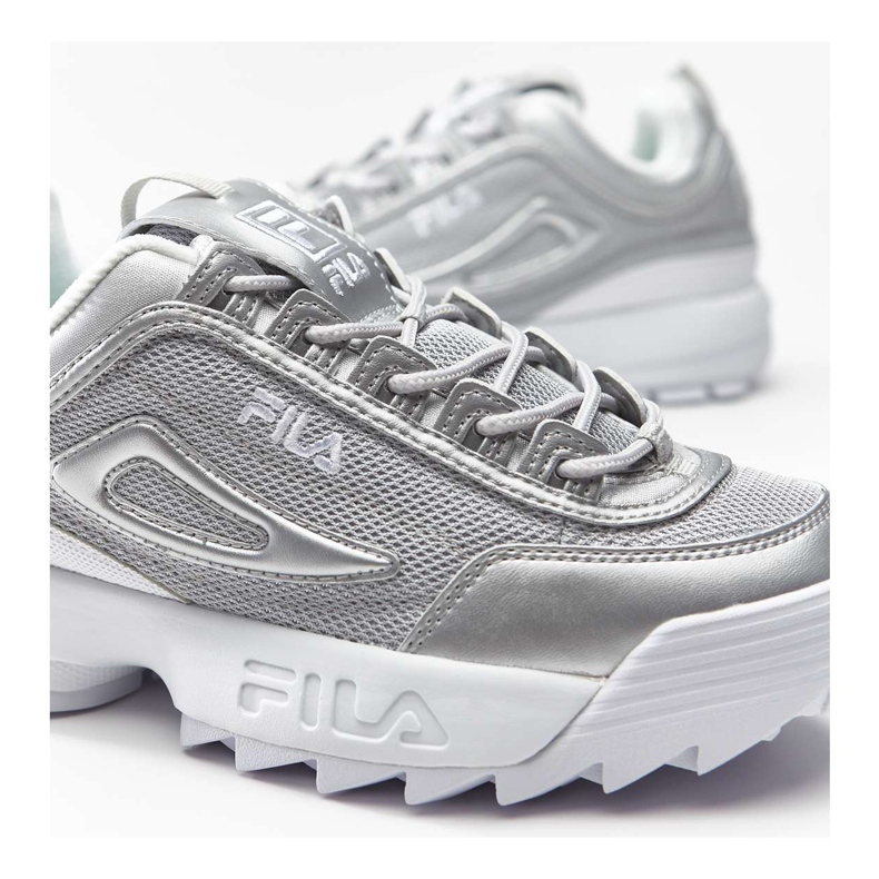 Fila Disruptor Mm Low Wmn Silver szare