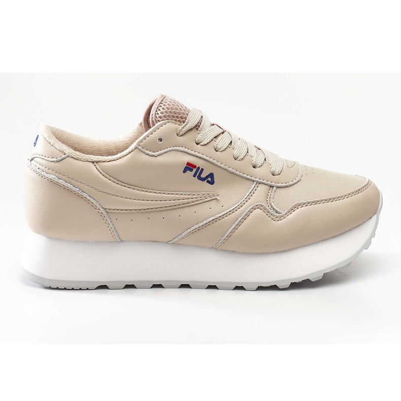Fila Orbit Zeppa L Wmn 71E Cream Tan brązowe