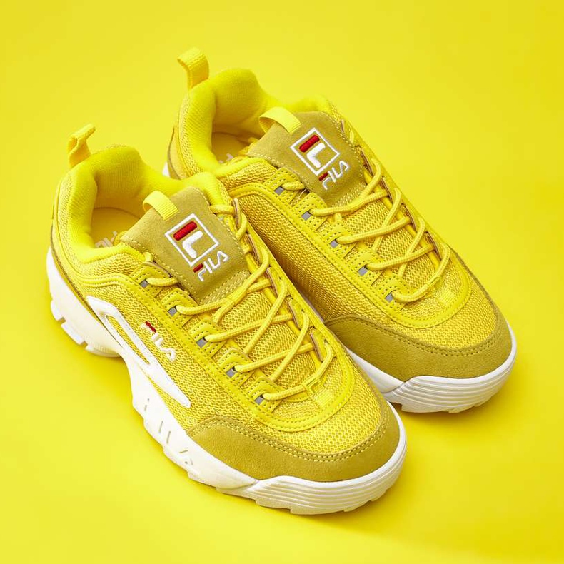 Fila Disruptor Mesh Low Wmn Empire Yellow żółte