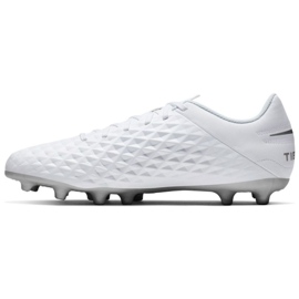 Buty piłkarskie Nike Tiempo Legend 8 Academy Club FG/MG M AT6107-100 białe białe