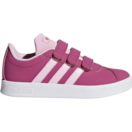 Buty Adidas Vl Court 2.0 Cmf C różowe Jr F36394