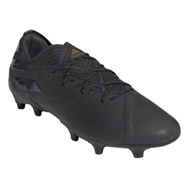 Buty piłkarskie adidas Nemeziz 19.1 Fg M F34409 czarne czarne