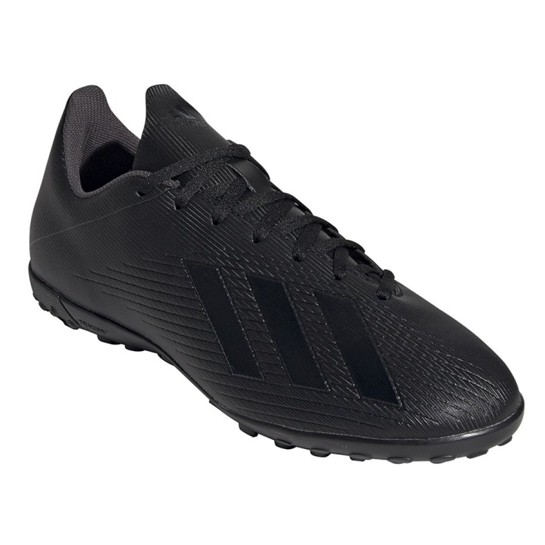 Buty piłkarskie adidas X 19.4 Tf M F35343 czarne czarne