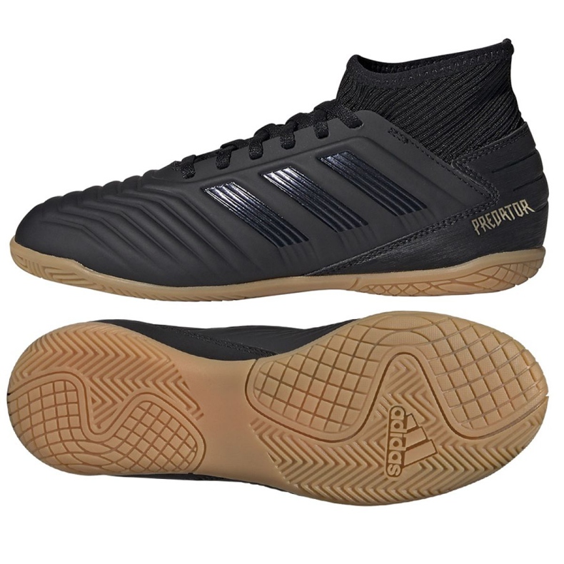 Buty halowe adidas Predator 19.3 In Jr G25805 czarne czarne