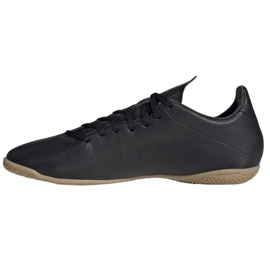 Buty halowe adidas X 19.4 In M F35339 czarne czarne