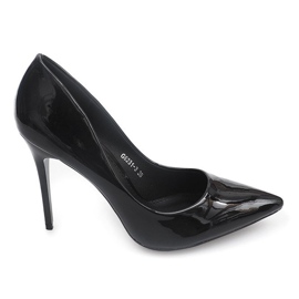 Lakierowane Szpilki 6231 Czarny czarne